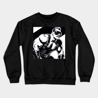 BEEF DADDY 80s Nagel Style Crewneck Sweatshirt